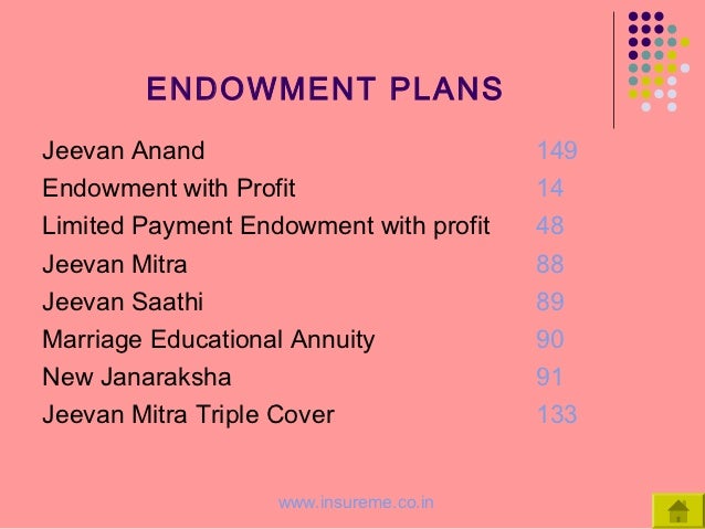 jeevan mitra triple cover endowment plan
